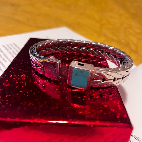 John Hardy Classic large Chain Men's turquoise Bracelet
New no tags - Picture 3 of 13